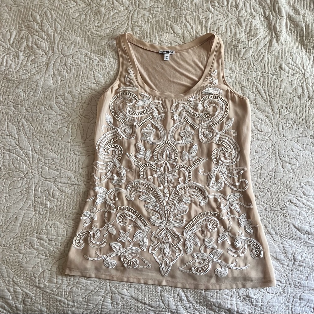 4 for 15$✨Express sequin tank